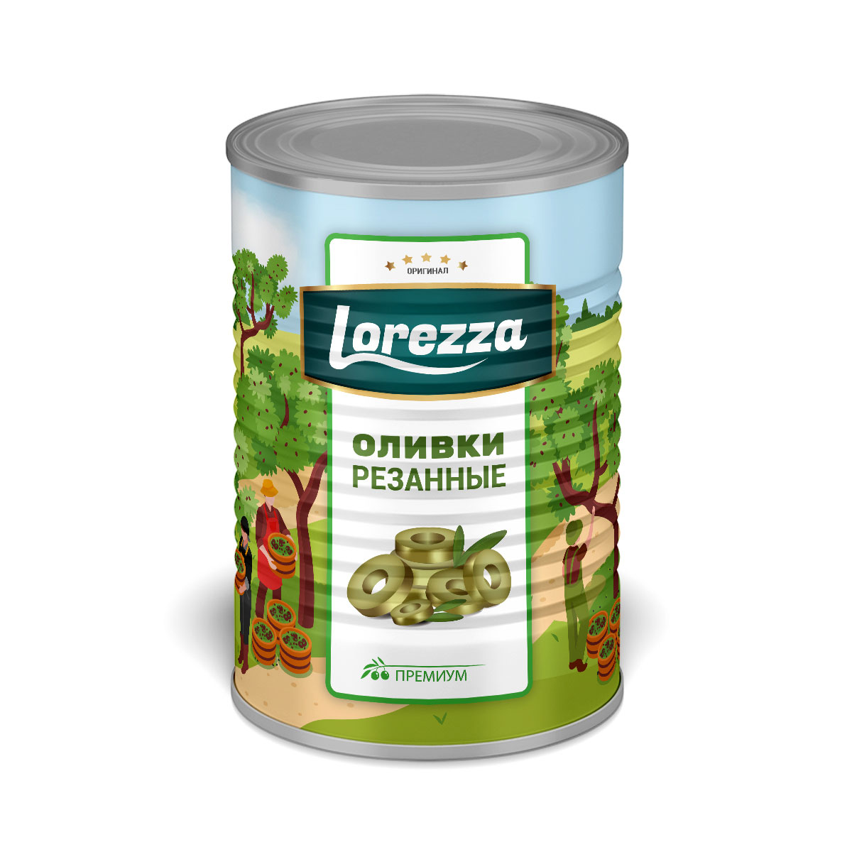 LRZ0203102 Yeşil Dilimli Zeytin 1560 GR