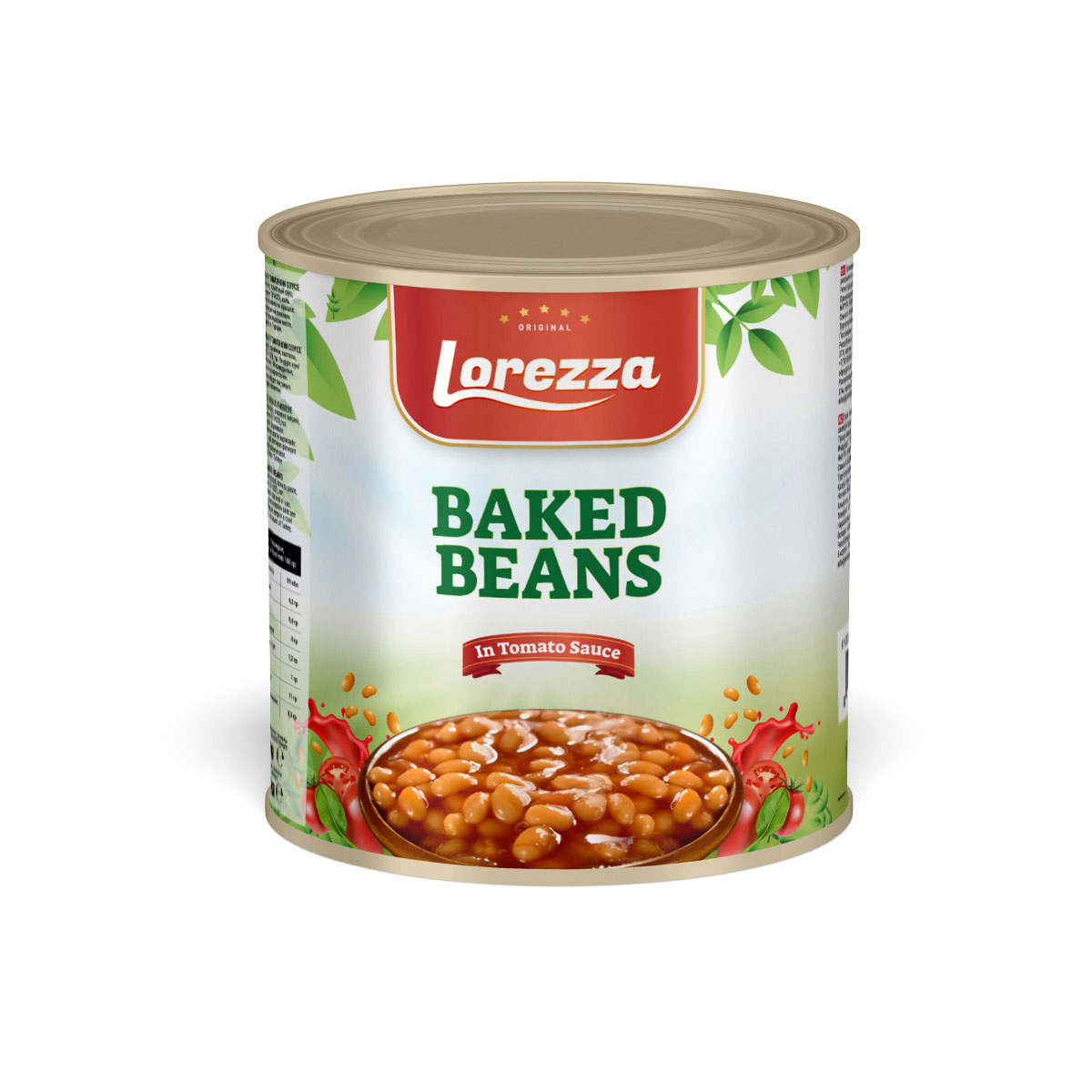 LRZ06101101 Domates Soslu Fasulye 2500 GR